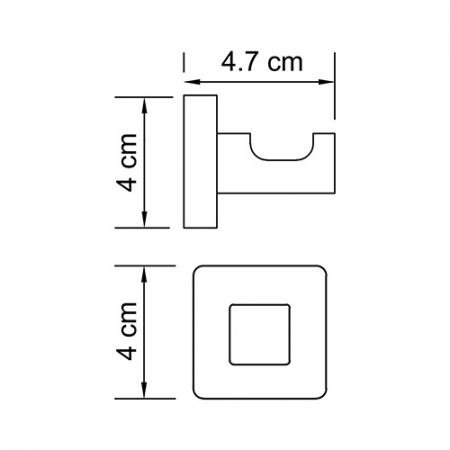 Фото крючок wasserkraft dill k-3923