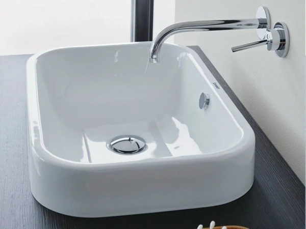 Фото раковина подвесная duravit happy d.2 60 см 2314600000
