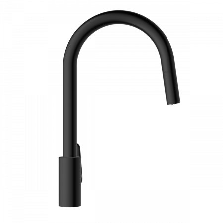 Фото смесители для кухни vitra flow soft a4344536exp цвет черный