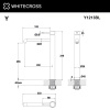 Фото смеситель для раковины whitecross y y1213bl, цвет: черный
