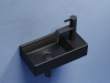 Фото раковина подвесная ceramicanova element 41.7 см, цвет: черный cn6051lmb