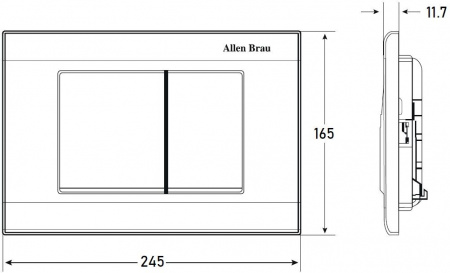 Фото унитаз с инсталляцией allen brau liberty. с гигиеническим душем