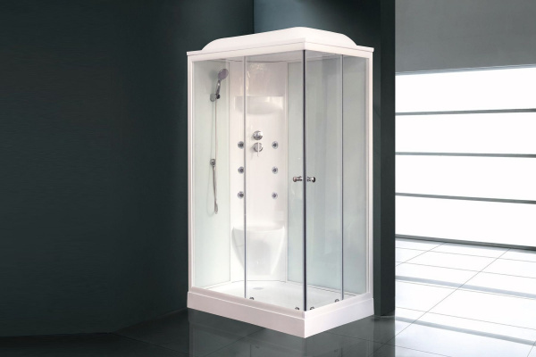 Фото душевая кабина royal bath нр rb8120hp7-wt-l 120x80 см