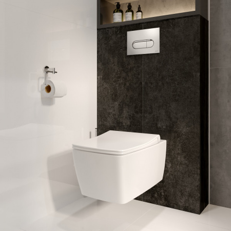 Фото унитаз с инсталляцией vitra metropole 9820b003-7201
