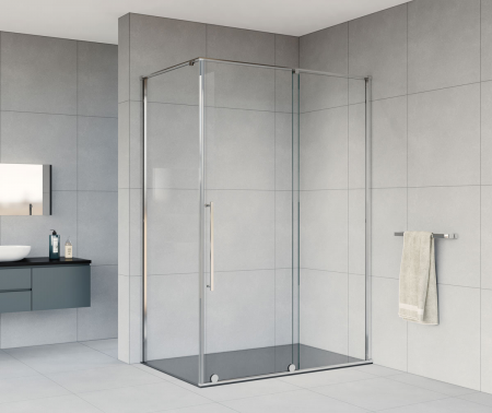 Фото душевой уголок vincea arno 140x100 см vsr-1a1014cl