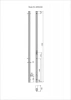 Фото электрический полотенцесушитель indigo  style pro  120/3 lspre120-3brrt