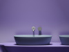 Фото раковина накладная ceramicanova element 60 см, цвет: серый cn6049mhl