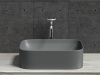 Фото раковина накладная ceramicanova element 50.5 см, цвет: антрацит cn6052mdh