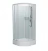 Фото душевая кабина frank f409/1 м white 90x90 см 20025