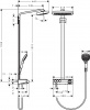 Фото душевая стойка hansgrohe raindance select e 300 3jet showerpipe 27127400