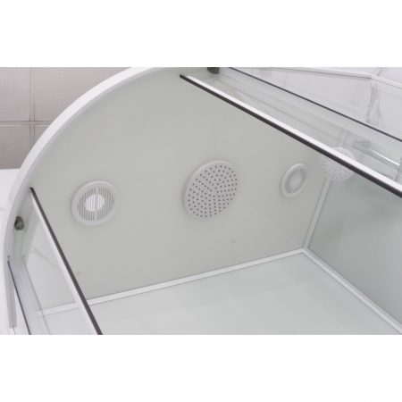 Фото душевая кабина душевая кабина frank f411r white 110x80 см 411114