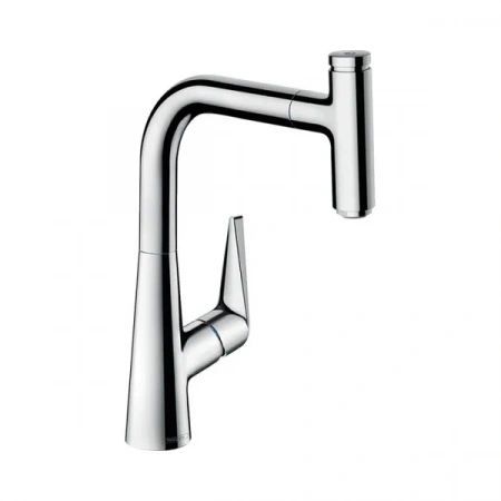 Фото смеситель для кухонной мойки hansgrohe talis select 73852000