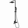 Душевая стойка Wonzon & Woghand Flex цвет: Черный WW-88047072-MB