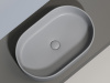 Фото раковина накладная ceramicanova element 60.8 см, цвет: антрацит cn6048mh
