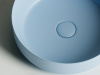 Фото раковина накладная ceramicanova element 39 см, цвет: голубой cn6022ml