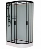 Фото душевая кабина frank f411 l/r м black 110x80 см 20054