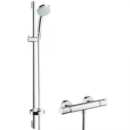 Фото душевая стойка hansgrohe croma 100 27033000