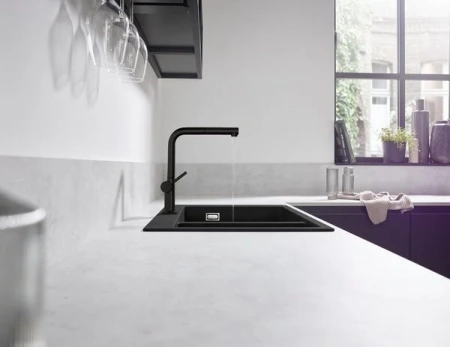 Фото смеситель для кухонной мойки hansgrohe talis 72808670