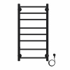 Электрический полотенцесушитель Azario Parma 40x80 см цвет: черный AZ10848B