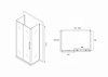 Фото душевое ограждение abber schwarzer diamant 180x85 см ag30180bh-s85b-s85b