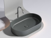 Раковина накладная Ceramicanova Element 60.8 см, цвет: антрацит CN6048MDH