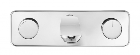Фото смеситель для раковины arrow цвет: хром arm23872cp
