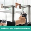 Фото смеситель для кухонной мойки hansgrohe aqittura 76802800