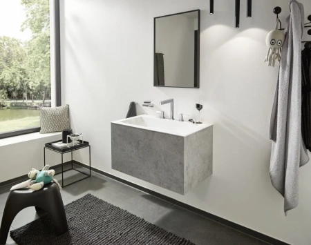 Фото смеситель для раковины hansgrohe finoris 76034000