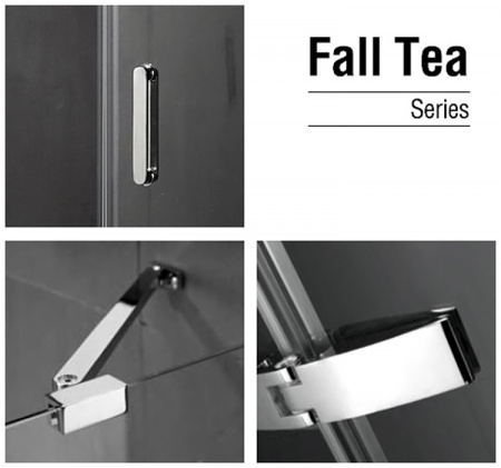 Фото душевое ограждение gemy fall tea 120x80 см s29131
