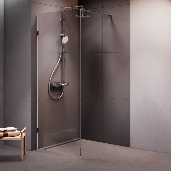 Фото душевая стенка am.pm x-joy 80x195 см w94uwi-80-f1-mte