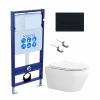 Унитаз с инсталляцией Акватек Лея SET AQUATEK ЛЕЯ cm-015 4в1