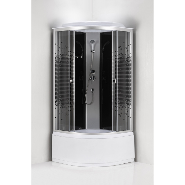 Фото душевая кабина loranto 90x90 см cs-986тм/g