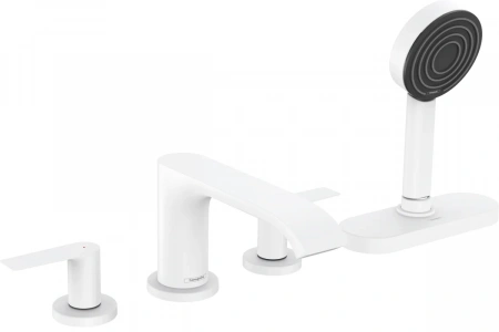 Фото смеситель на борт ванны hansgrohe vivenis 75444700