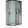 Душевая кабина Frank F412 L/R Black 110x80 см 214214