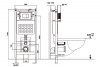 Фото унитаз с инсталляцией abber rechteck ac1201mb-ac0105-ac0120mb