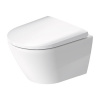 Унитаз подвесной безободковый Duravit D-Neo 48 см 45880900A1 (2588090000+0021690000)