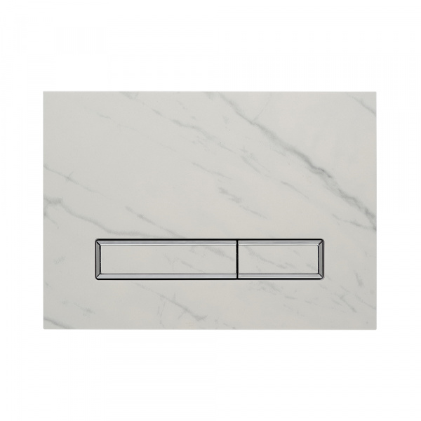 Фото клавиша смыва kk-pol lapis grande v1, quartz (statuarietto)