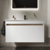 Фото тумба под раковину sancos smart 90 см, цвет: белый sm90w