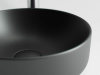 Фото раковина накладная ceramicanova element 35.5 см, цвет: черный cn6007