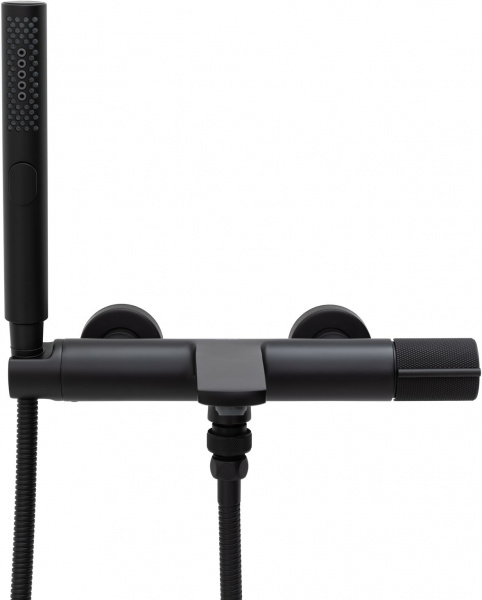 Фото смеситель для ванны allen brau liberty 5.33006-31 черный матовый