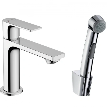 Фото смеситель для раковины hansgrohe rebris e 72216000