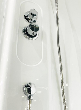 Фото душевая кабина royal bath bk rb90bk1-t 90x90 см