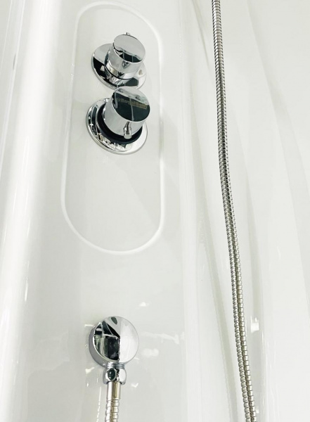 Фото душевая кабина royal bath bk rb90bk1-t 90x90 см