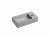 Раковина подвесная Ceramicanova Element 41.7 см, цвет: антрацит CN6051LMH