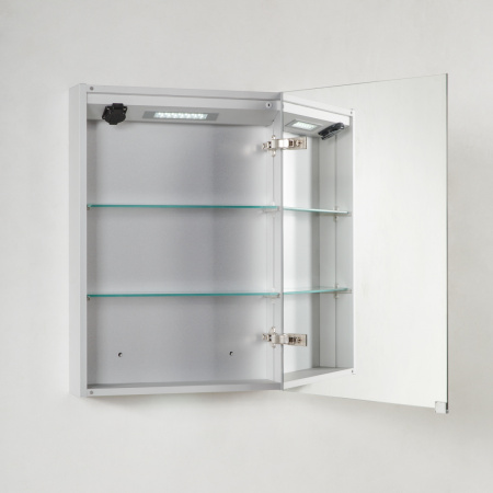 Фото зеркальный шкаф belbagno 50 см spc-1a-dl-bl-500