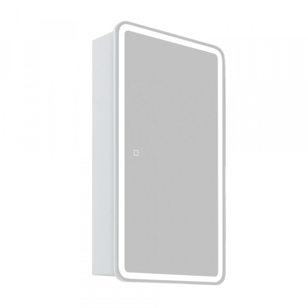 Фото зеркальный шкаф belbagno marino 50 см spc-mar-500/800-1a-led-tch