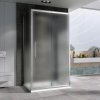 Фото душевое ограждение abber schwarzer diamant 100x75 см ag30100mh-s75m-s75m