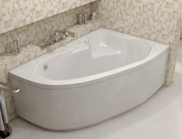 Фото акриловая ванна relisan ariadna 150x110 см r