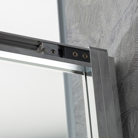 Фото душевое ограждение vincea slim-u 90x90 см  vss-2su900clb