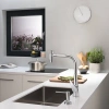 Фото смеситель для кухонной мойки hansgrohe talis select 73867000
